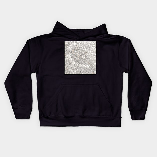 Memories of Pearls Kids Hoodie by Alchemia